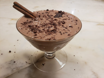 A new twist on a holiday classic! This is a rich & decadent treat to share around the holidays. Cacao adds new dimensions to this holiday favorite.