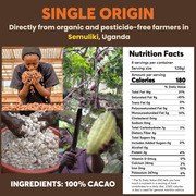 Ceremonial Cacao, 8oz. Flakes, Semuliki Forest, Uganda