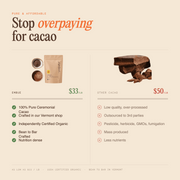 Ceremonial Cacao Flakes, Zorzal Dominican Republic