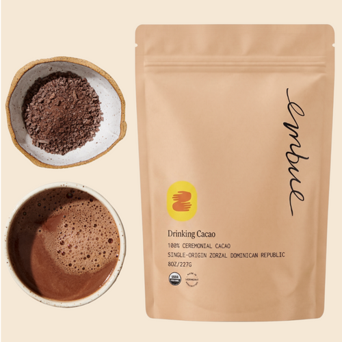 Ceremonial Cacao, 8oz. Flakes, Zorzal Dominican Republic